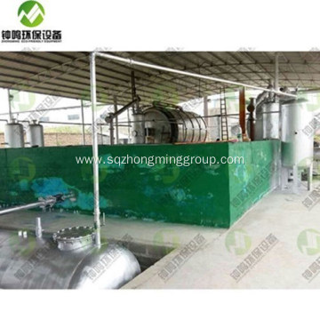 Fully Continuous Waste Tyre Pyrolysis Plant for sale